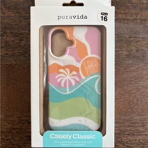 Casely Pura Vida Phone Case for iPhone 16